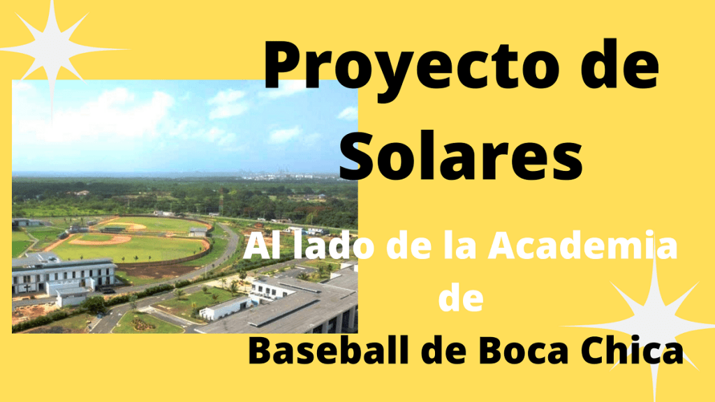 Solares y Terrenos en Boca Chica Residencial Los Beisbolistas texas ranger baseball academy